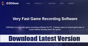 Download D3DGear Game Recorder Latest Version for PC