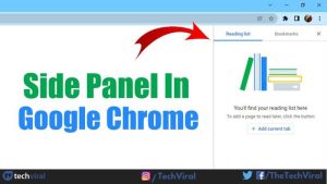How to Enable the Side Panel in Google Chrome Browser