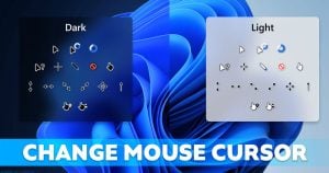 How to Change Your Mouse Cursor to Dark Mode in Windows 11