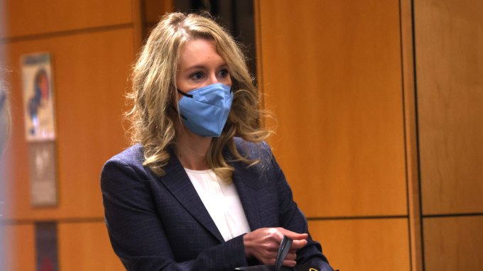 Elizabeth Holmes at Theranos Trial