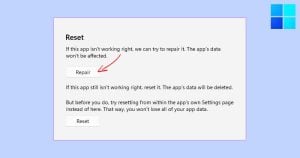 How to Repair Apps and Programs in Windows 11