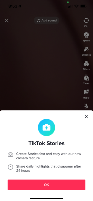 TikTok Stories