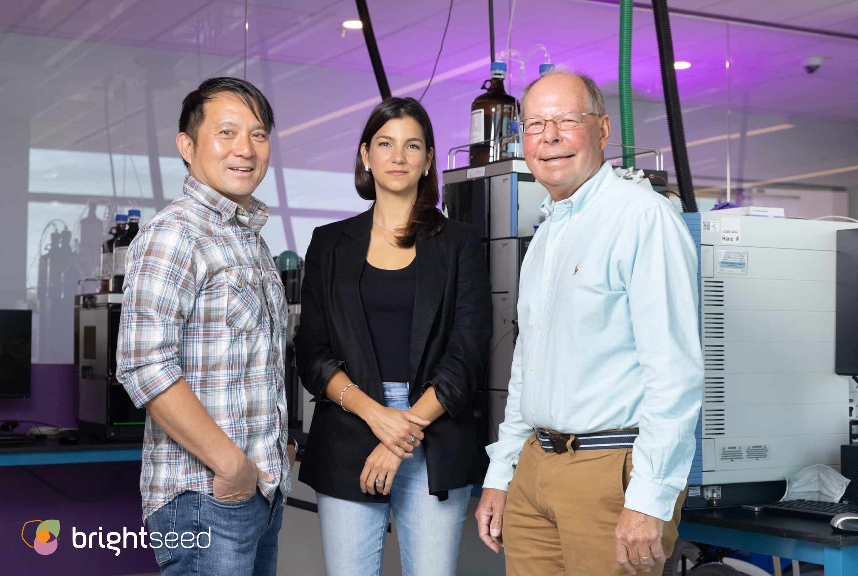 The Brightseed team in a lab.