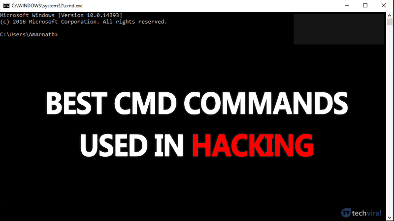 10 Best CMD Commands Used In Hacking in 2022