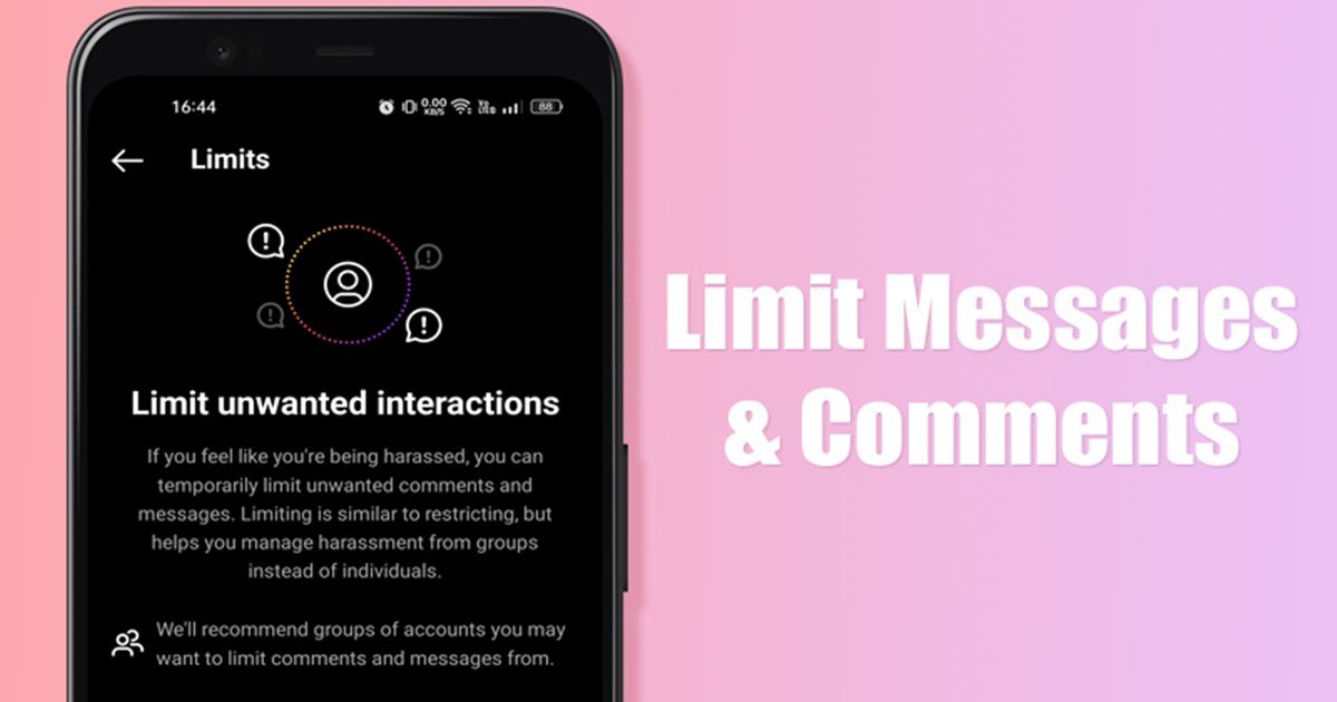 How to Limit Messages & Comments on Instagram