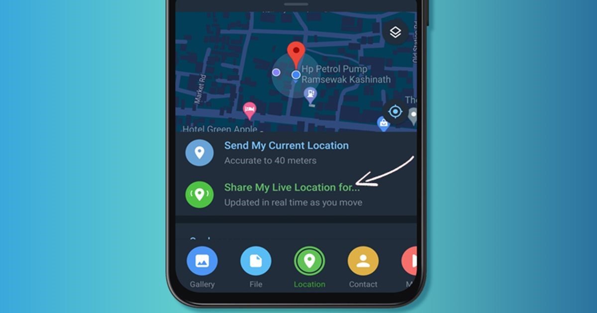 How to Share Your Live Location with Friends on Telegram