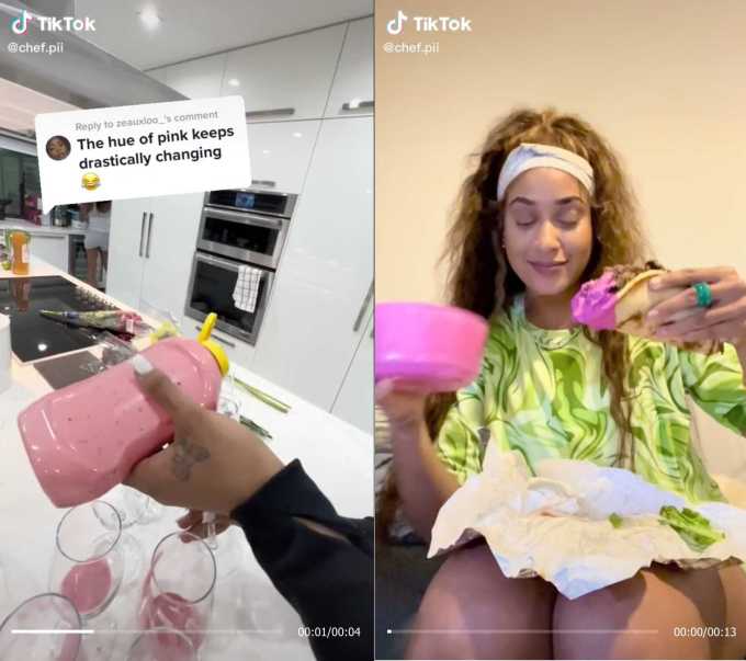 viral tiktok pink sauce