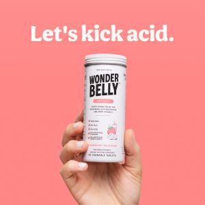 Wonderbelly Antacid advertisement