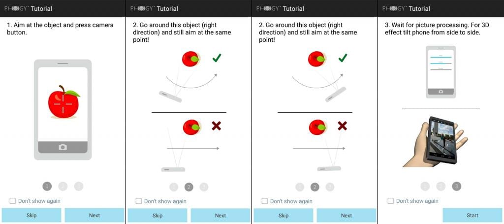 capture perfect 3D shots