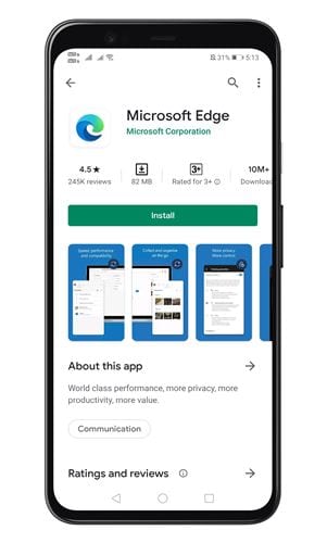 Microsoft Edge