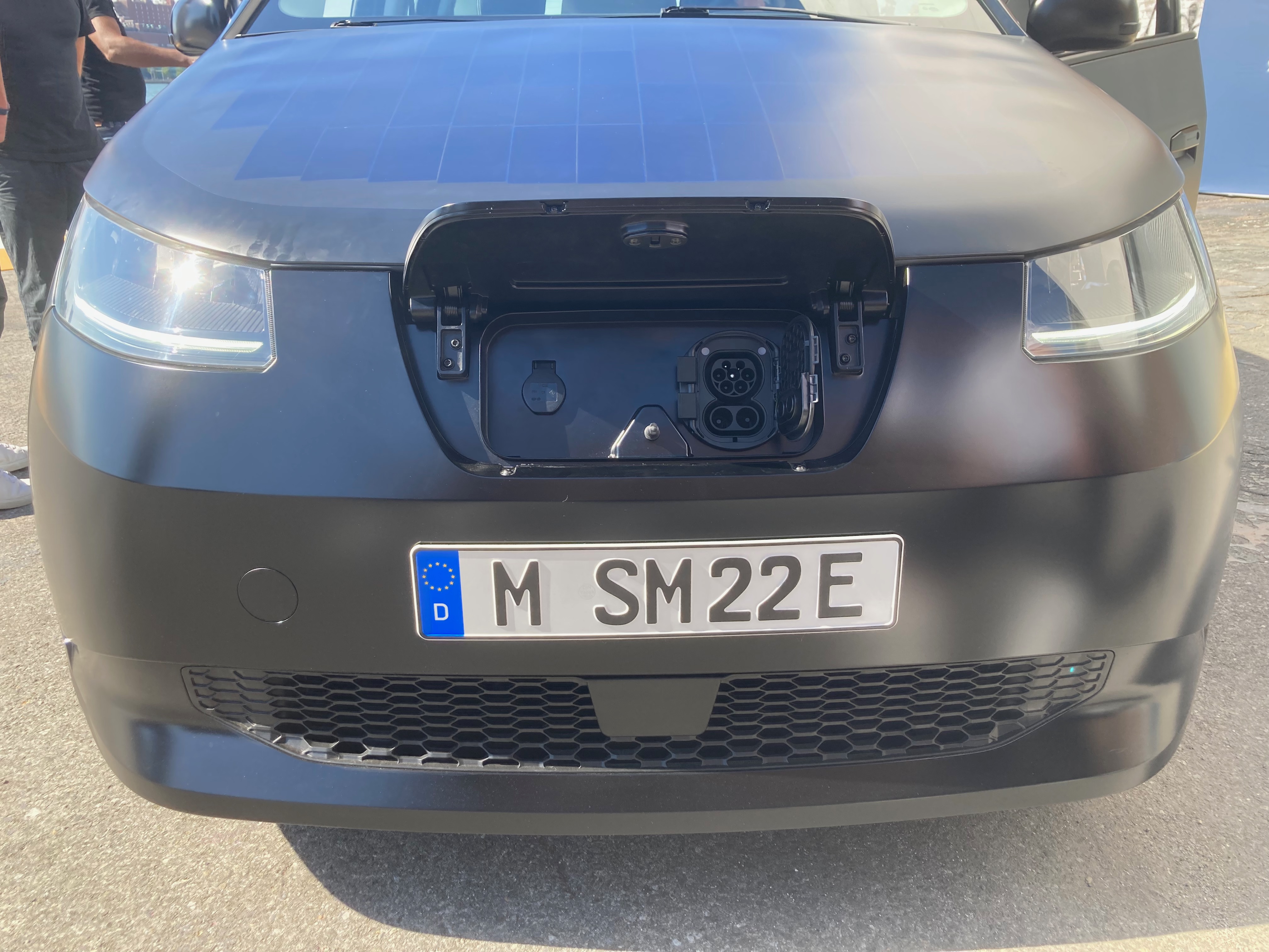 Sono Motors Sion charging port