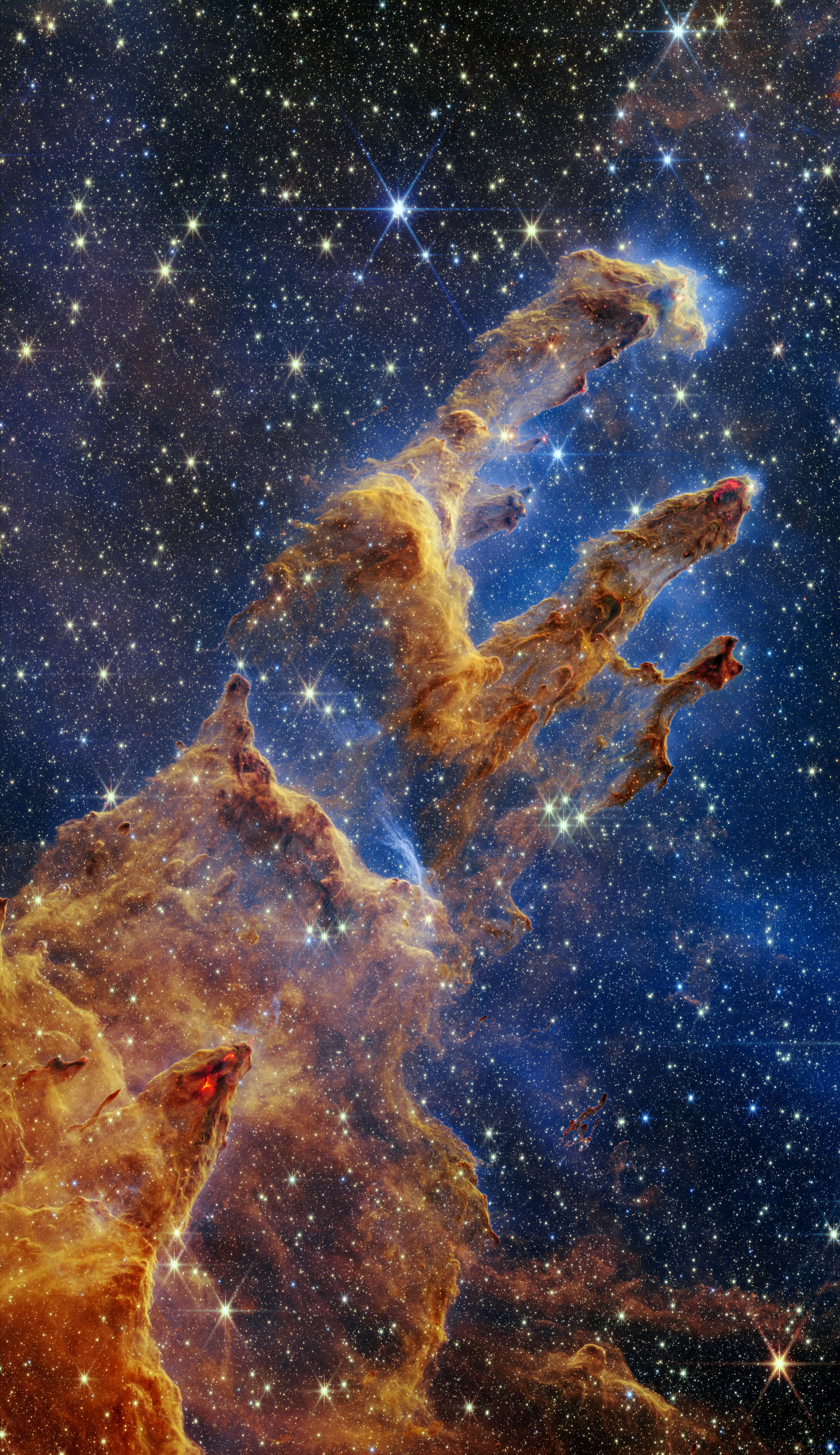 James Webb Space Telescope Pillars of Creation