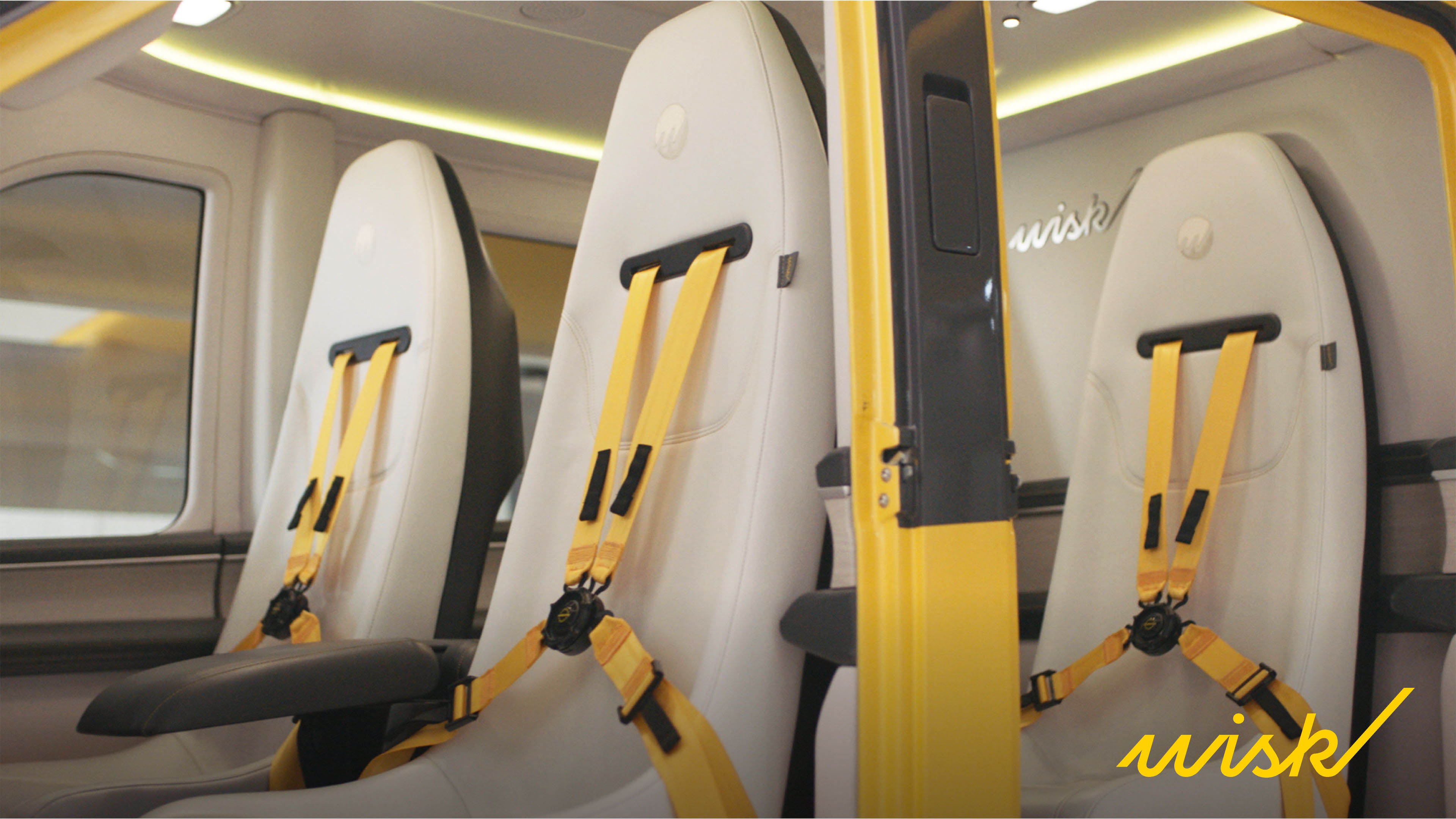 Wisk Aero Generation 6 evtol interior