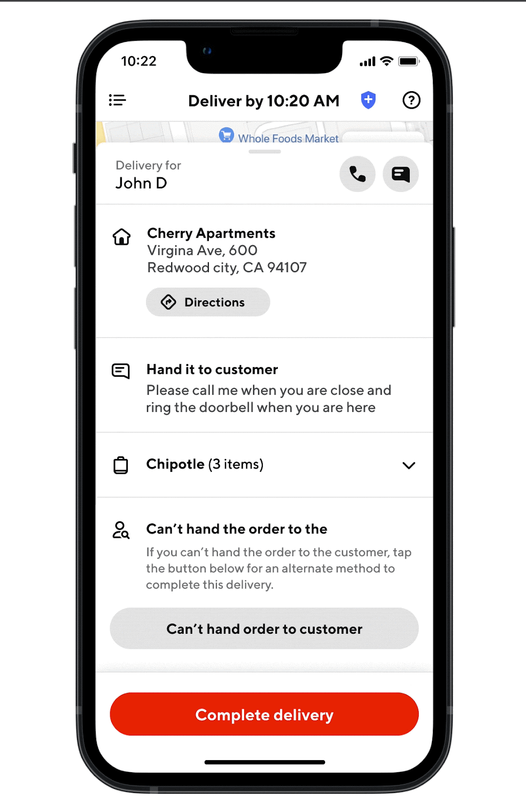 DoorDash's new safety feature