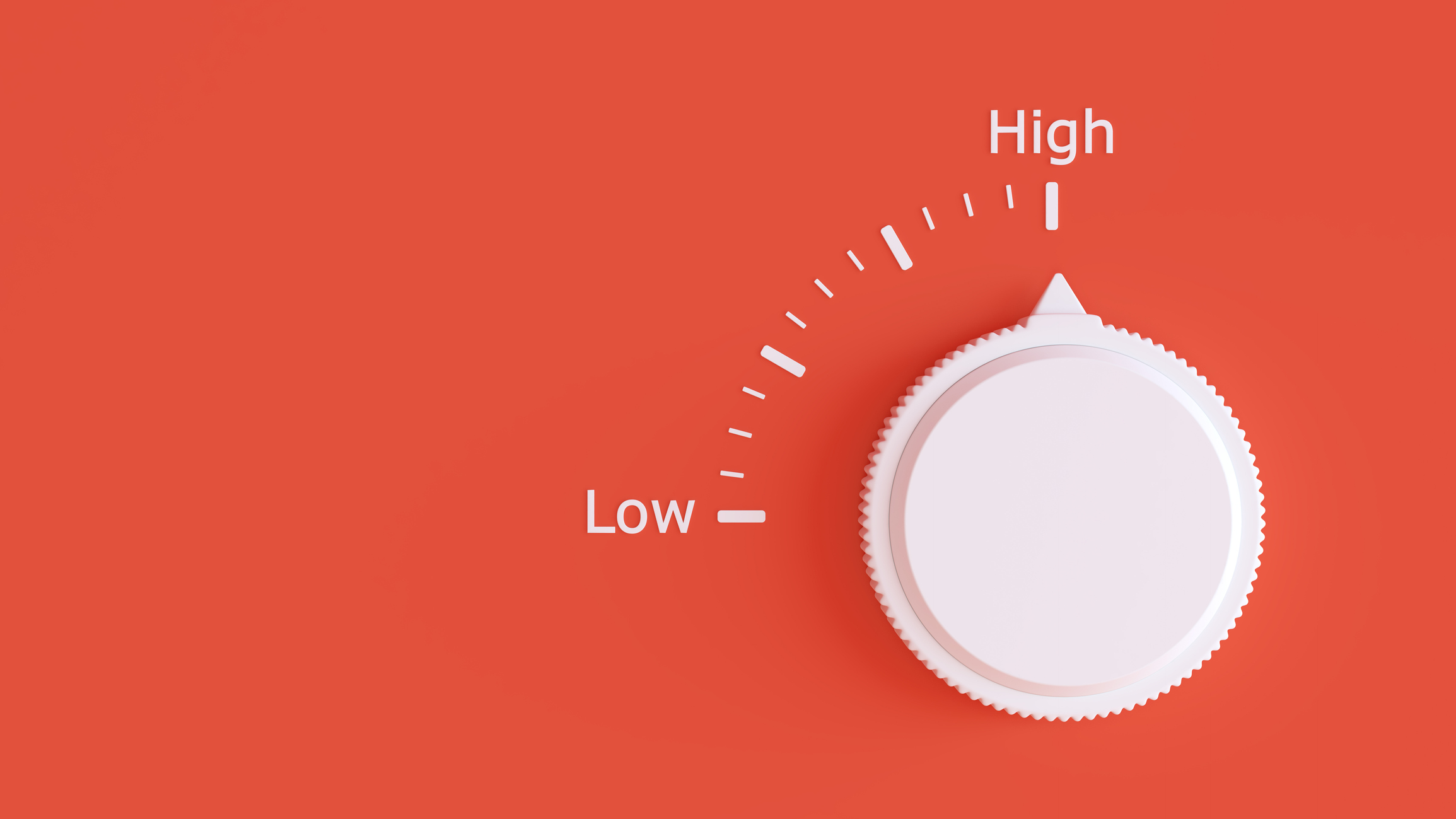 Risk configurable toggle switch. Position high low; cybersecurity risk