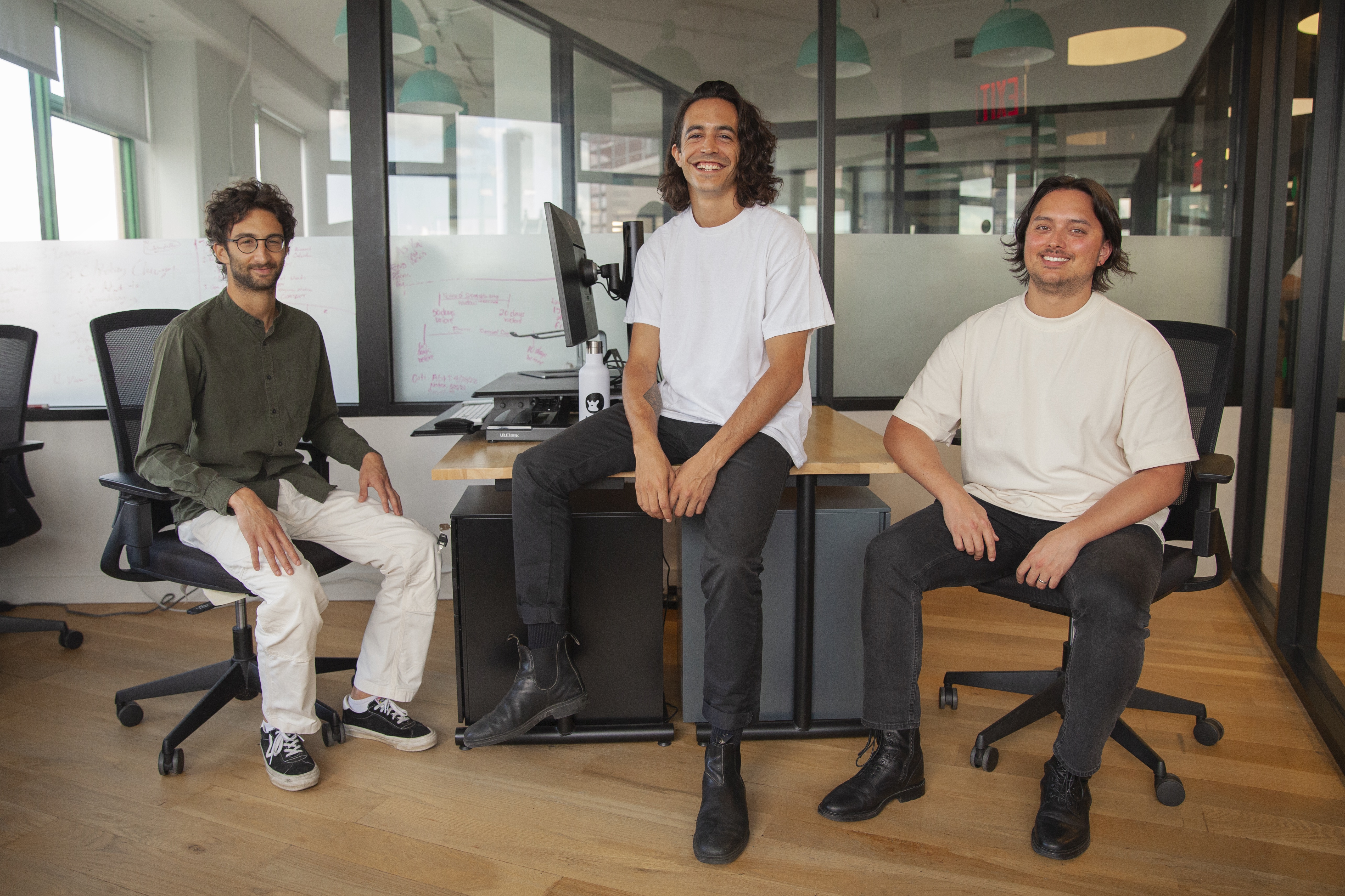 Troop cofounders Seb Jarquin, Felix Tabary, Zen Yui